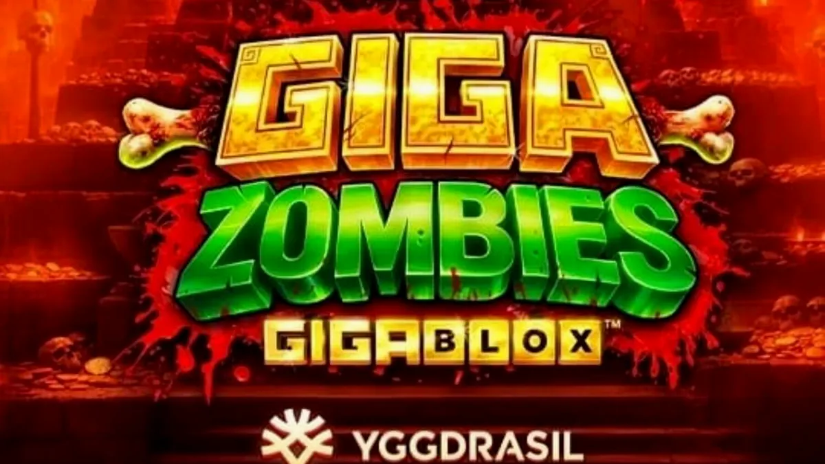Tampilan visual slot Giga Zombies dengan latar belakang hutan Mesoamerika dan karakter koboi